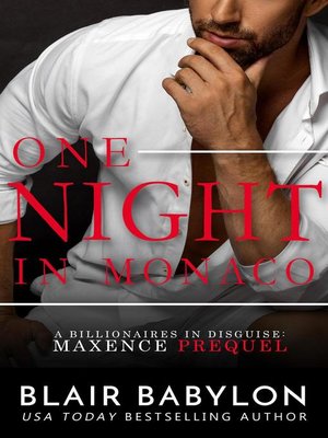 cover image of One Night in Monaco
